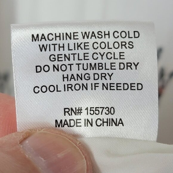 Adorable French Bulldog Print Blouse - Button Front - Size S - Picture 8 of 10